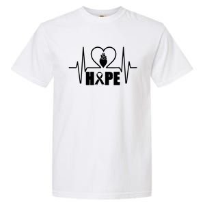 Hope Heart Disease Awareness In February Heart Health Month Cool Gift Garment-Dyed Heavyweight T-Shirt