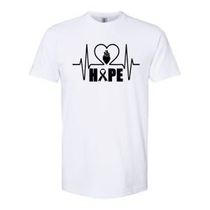 Hope Heart Disease Awareness In February Heart Health Month Cool Gift Softstyle CVC T-Shirt