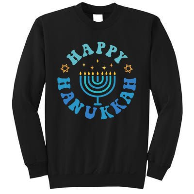 Happy Hanukkah Dinner Funny Jewish Family Sweatshirt