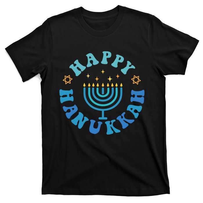 Happy Hanukkah Dinner Funny Jewish Family T-Shirt