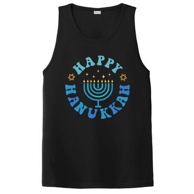 Happy Hanukkah Dinner Funny Jewish Family PosiCharge Competitor Tank