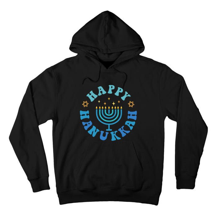 Happy Hanukkah Dinner Funny Jewish Family Tall Hoodie