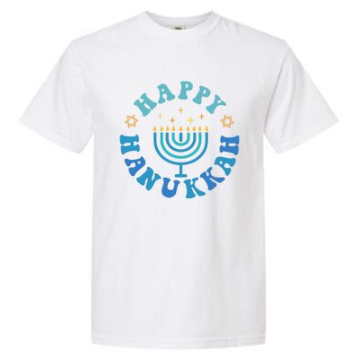 Happy Hanukkah Dinner Funny Jewish Family Garment-Dyed Heavyweight T-Shirt