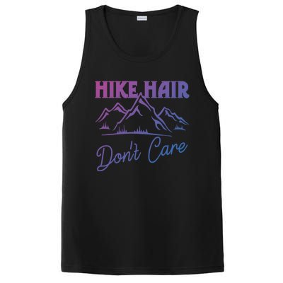 Hike Hair Dont Care Hiker Hiking Camping Nature Lover Gift PosiCharge Competitor Tank