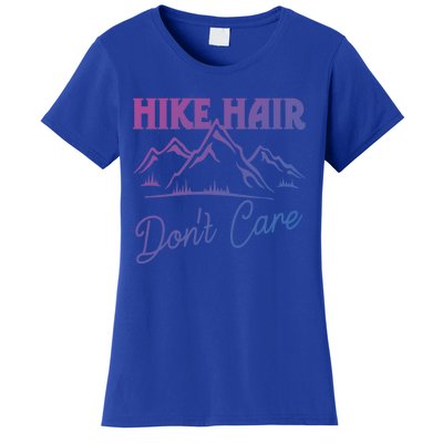 Hike Hair Dont Care Hiker Hiking Camping Nature Lover Gift Women's T-Shirt