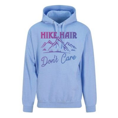 Hike Hair Dont Care Hiker Hiking Camping Nature Lover Gift Unisex Surf Hoodie