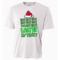 Hate Hate Double Hate Loathe Entirely Funny Christmas Santa Cooling Performance Crew T-Shirt