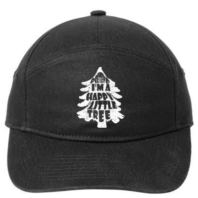 Hilarious Halloween Disguise Pretend I'm a Joyful Sapling 7-Panel Snapback Hat