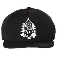 Hilarious Halloween Disguise Pretend I'm a Joyful Sapling Wool Snapback Cap