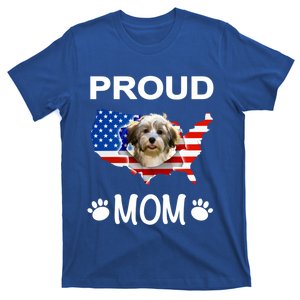 Havanese Havanese Dog Havanese Proud Patriot Mom Gift T-Shirt