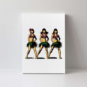 Hawaiian Hula Dancer Canvas