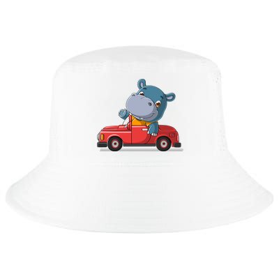 Happy Hippo Drive A Car Cool Comfort Performance Bucket Hat