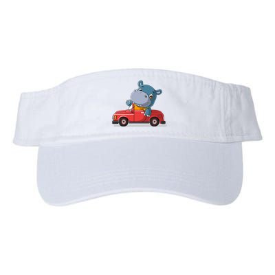 Happy Hippo Drive A Car Visor