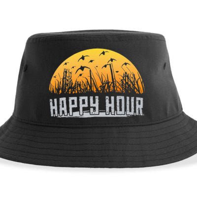 Happy Hour Duck Hunting Hunter Sustainable Bucket Hat