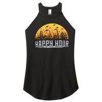 Happy Hour Duck Hunting Hunter Women's Perfect Tri Rocker Tank