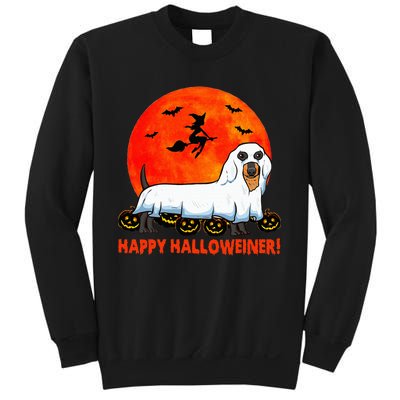 Happy Halloweiner Dachshund Halloween Costume Sweatshirt