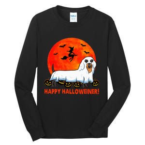 Happy Halloweiner Dachshund Halloween Costume Tall Long Sleeve T-Shirt