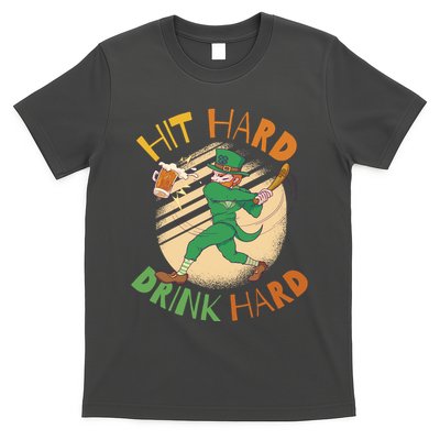 Hit Hard Drink Hard St Patrick's Day T-Shirt