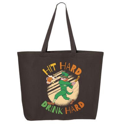 Hit Hard Drink Hard St Patrick's Day 25L Jumbo Tote
