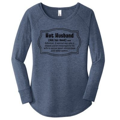 Hot Husband Definition Women's Perfect Tri Tunic Long Sleeve Shirt