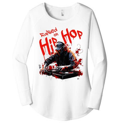 Hip Hop Dj 50th Anniversary Women's Perfect Tri Tunic Long Sleeve Shirt