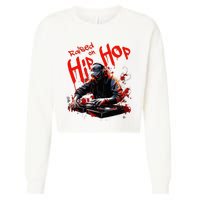 Hip Hop Dj 50th Anniversary Cropped Pullover Crew