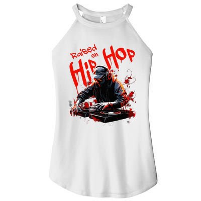 Hip Hop Dj 50th Anniversary Women’s Perfect Tri Rocker Tank