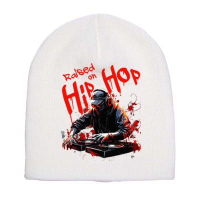 Hip Hop Dj 50th Anniversary Short Acrylic Beanie