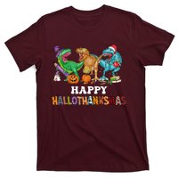 Happy Hallothanksmas Dinossaur Trex T-Shirt