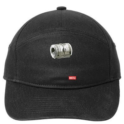 Hustle , Hundred Dollar Bill, Mo Money By Zany Brainy 7-Panel Snapback Hat