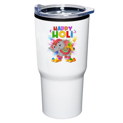 Happy Holi Elephant Celebrating Hindu Holiday Tumbler