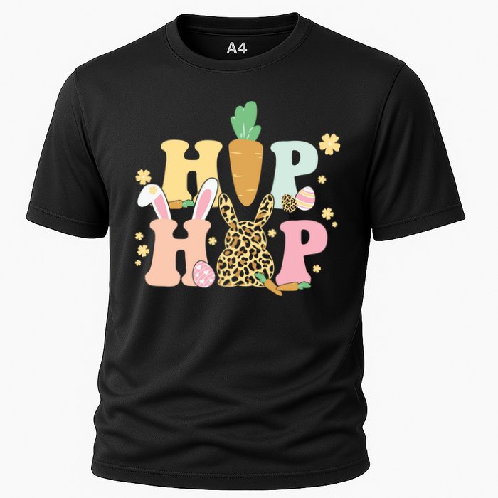 Hip Hop Easter Bunny Festive Spring Cooling Performance Crew T-Shirt