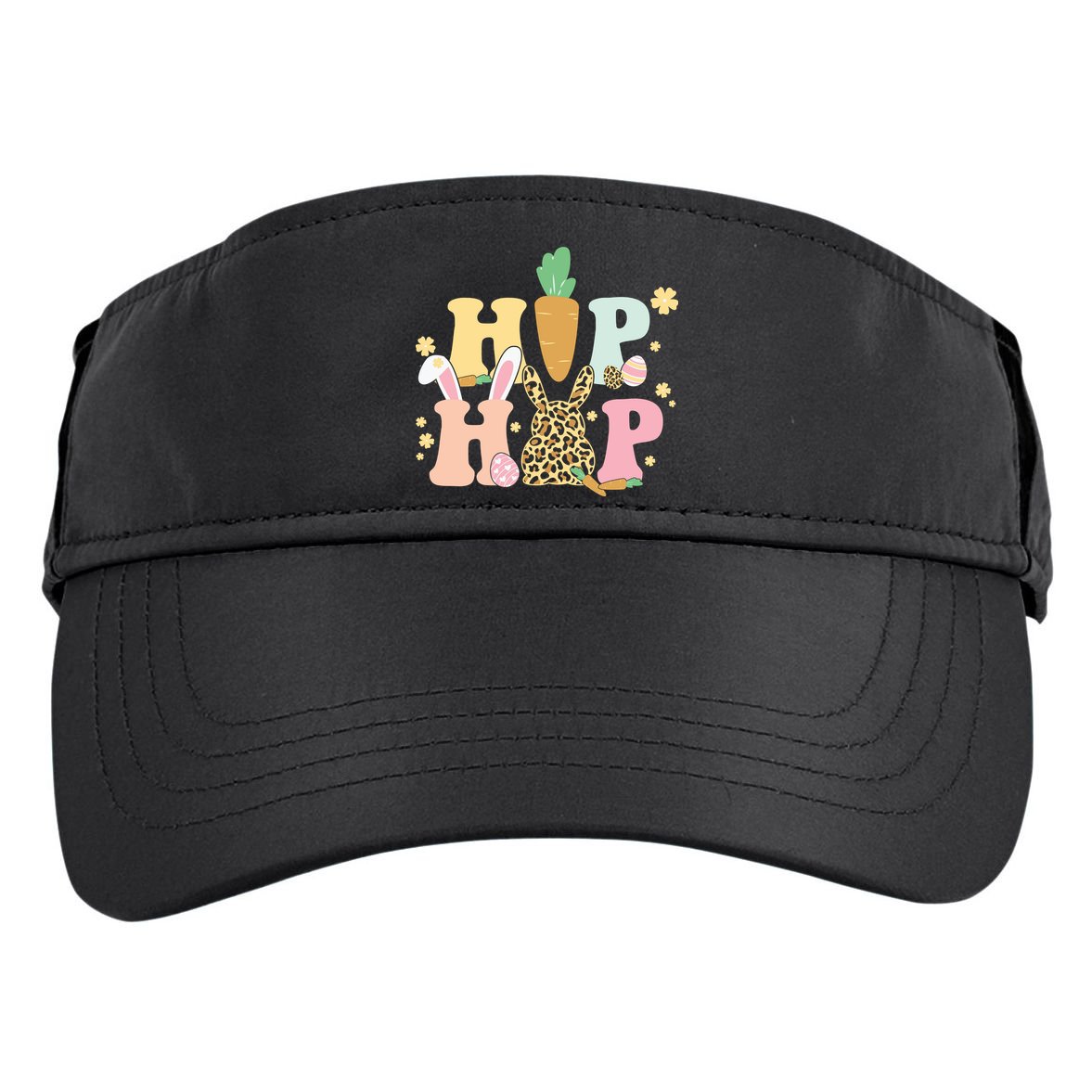 Hip Hop Easter Bunny Festive Spring Adult Drive Performance Visor