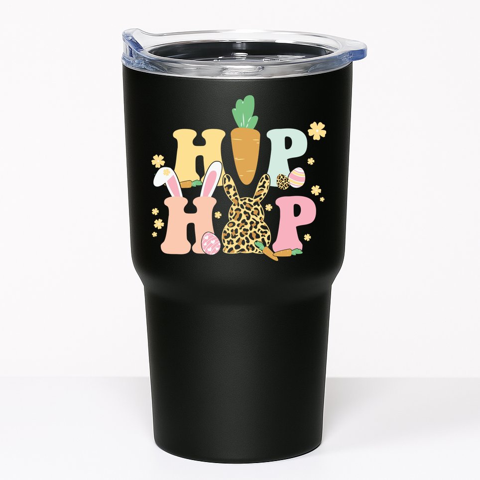 Hip Hop Easter Bunny Festive Spring Tumbler