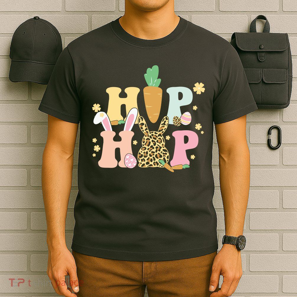 Hip Hop Easter Bunny Festive Spring T-Shirt