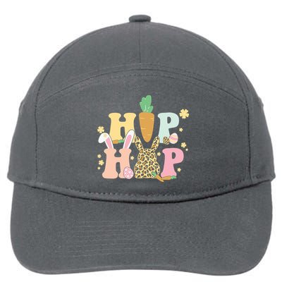 Hip Hop Easter Bunny Festive Spring 7-Panel Snapback Hat