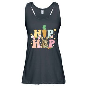 Hip Hop Easter Bunny Festive Spring Ladies Essential Flowy Tank