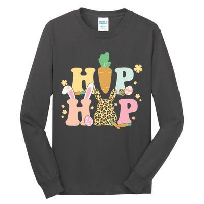 Hip Hop Easter Bunny Festive Spring Tall Long Sleeve T-Shirt