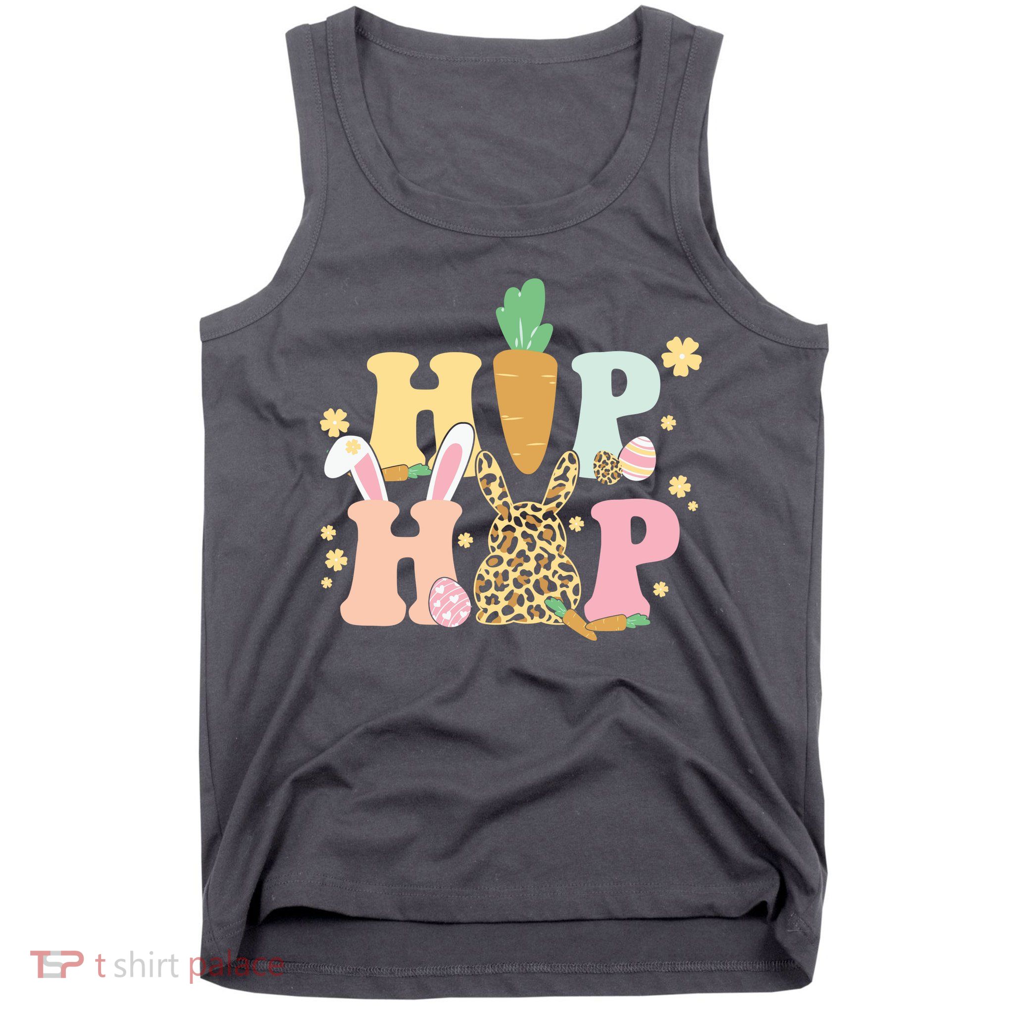 Hip Hop Easter Bunny Festive Spring Tank Top