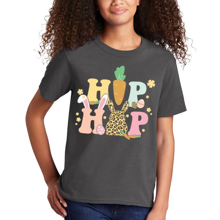 Hip Hop Easter Bunny Festive Spring Kids T-Shirt
