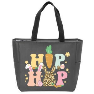 Hip Hop Easter Bunny Festive Spring Zip Tote Bag