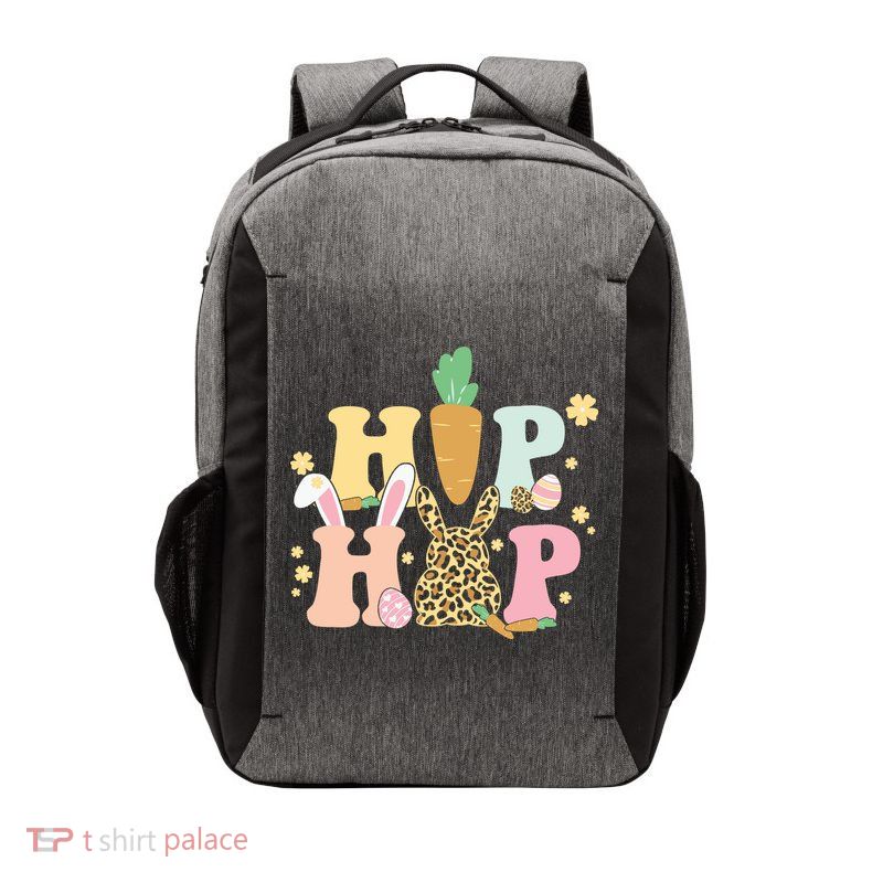 Hip Hop Easter Bunny Festive Spring Vector Backpack