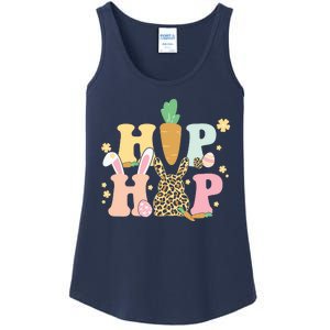 Hip Hop Easter Bunny Festive Spring Ladies Essential Tank