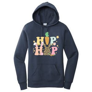 Hip Hop Easter Bunny Festive Spring Women's Pullover Hoodie