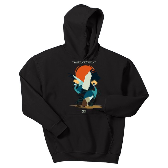 Heron Kids Hoodie