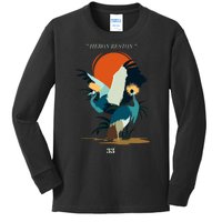 Heron Kids Long Sleeve Shirt