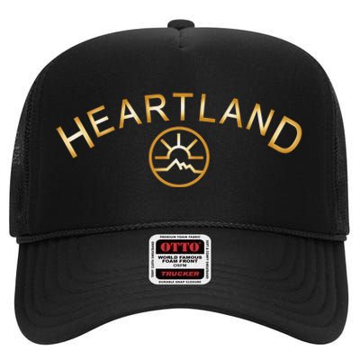 Heartland High Crown Mesh Back Trucker Hat