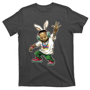 Hip Hop Easter Bunny Face T-Shirt