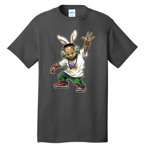 Hip Hop Easter Bunny Face Tall T-Shirt