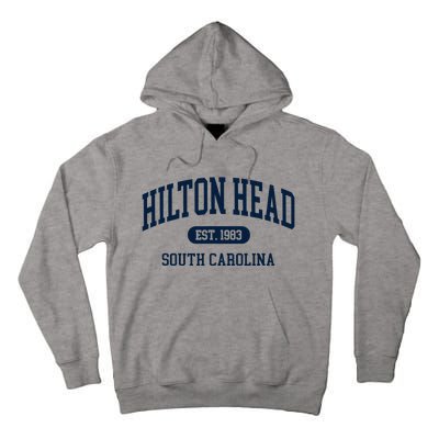 Hilton Head Est 1983 South Carolina Retro Throwback Tall Hoodie